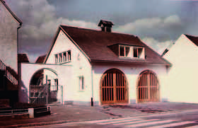 Das alte Gerätehaus neben dem Rathaus Das alte Gerätehaus neben dem Rathaus