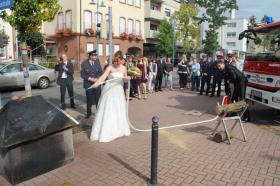 Hochzeit und Familienfeuerwehr