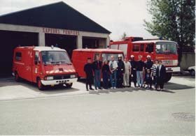 Besuch bei den Pompiers Chècy Besuch bei den Pompiers Chècy