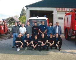 Besuch bei den Pompiers Chècy Besuch bei den Pompiers Chècy
