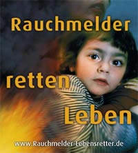 Rauchmelder retten Leben