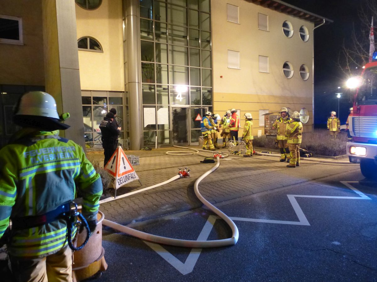 Kellerbrand im Heinrich-Vetter-Stift