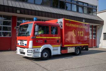 Gerätewagen Logistik von vorne