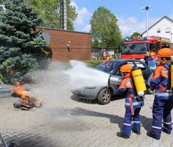 Schauübung am Tag der offenen Tür